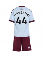 Aston Villa Johan Manzambi #44 Kolmaspaita Lasten 2026-27 Lyhythihainen (+ shortsit)